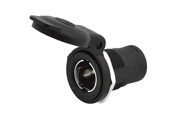 Kontakt liten (ISO 4165) Flatstikk m/lok Hella 