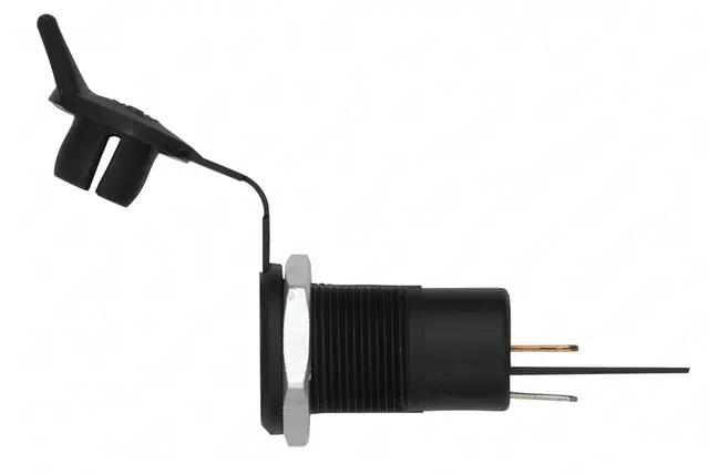 Kontakt liten (ISO 4165) Flatstikk m/lok Hella 