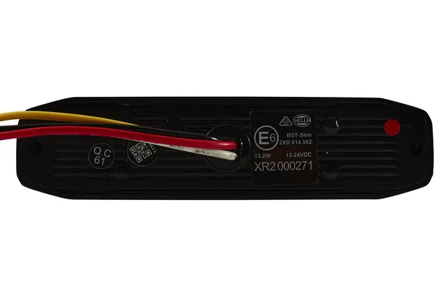 WARNING LAMP BST-S MD12/24 RED SET   2XD Hella 