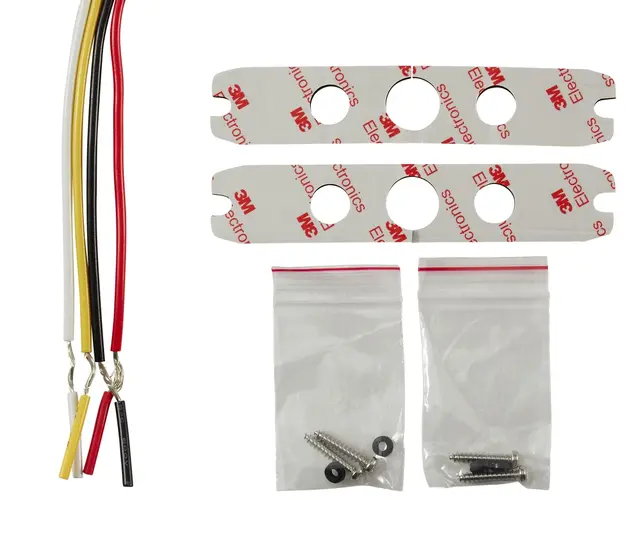 WARNING LAMP BST-S MD12/24 RED SET   2XD Hella 