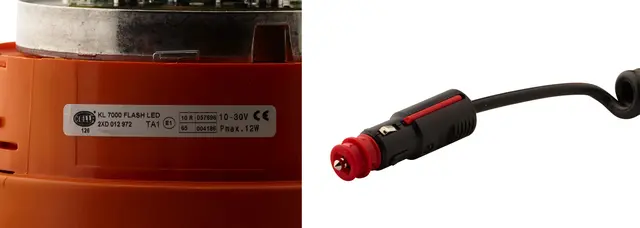LED LAMP 12/24V AMBER MAGNET MOUNT   2XD Hella 
