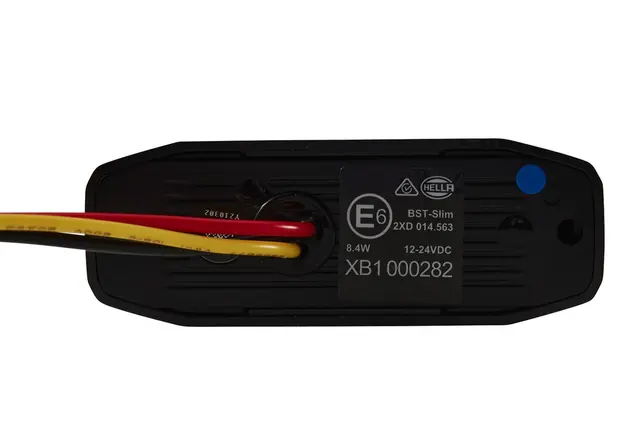 WARNING LAMP BST-S MD12/24 BLUE SET  2XD Hella 