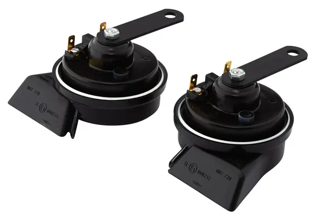 TRUMPET HORN 2 UNITS 12V SET         3FH Hella 