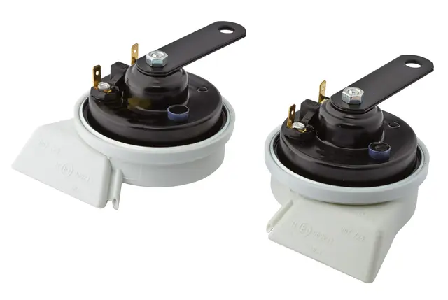 TRUMPET HORN 2 UNITS 12V SET         3FH Hella 