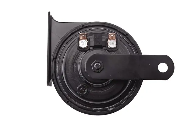TRUMPET HORN 24V 400/500HZ BLACK SE  3FH Hella 