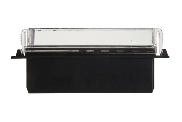 Sikringsbox ATO 8 pol. Maks 60A singel. Hella 