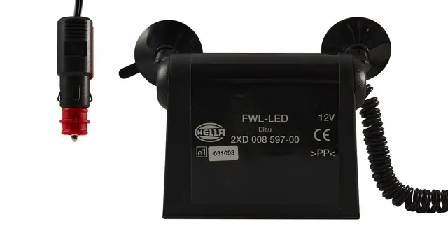 FWL-LED Varsellykt Blå 12v Hella 