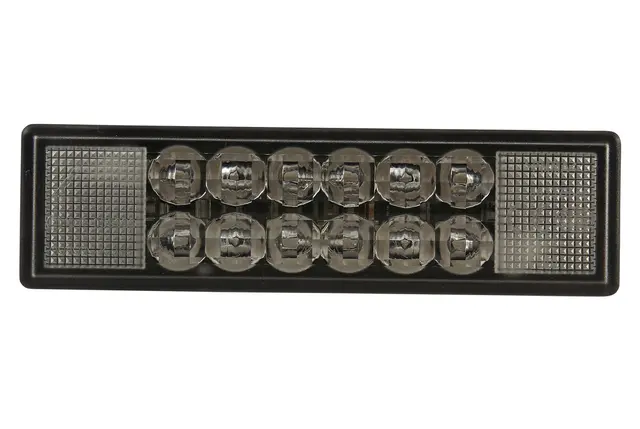 LED Varsel lys 24V Blå Hella 