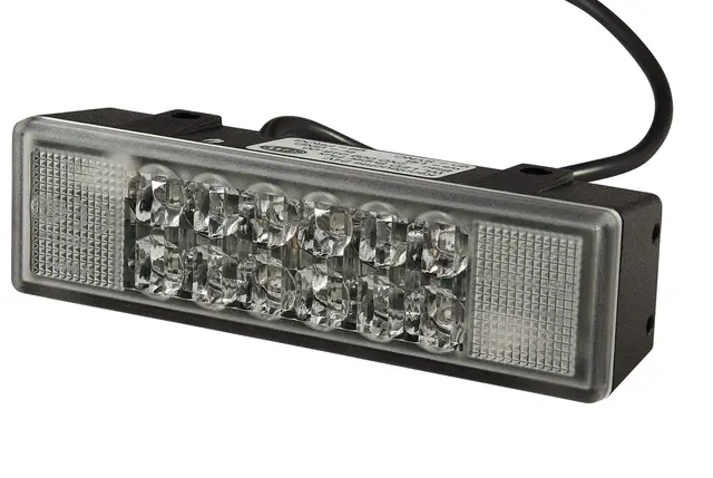 LED Varsel lys 24V Blå Hella 