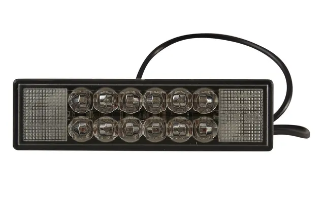 LED Varsel lys 24V Rød Hella 