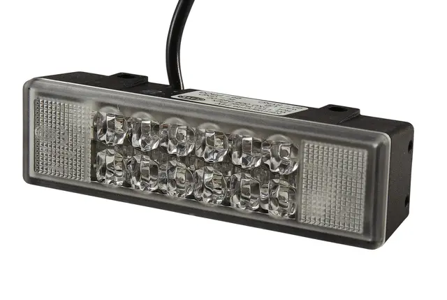 LED Varsel lys 24V Rød Hella 
