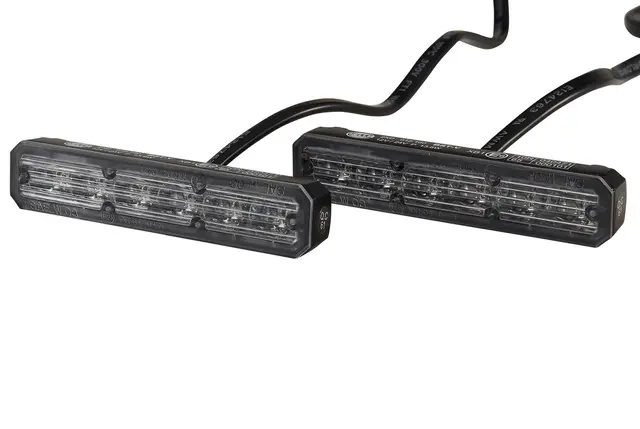 Blå strobe 6 led 2stk Hella 