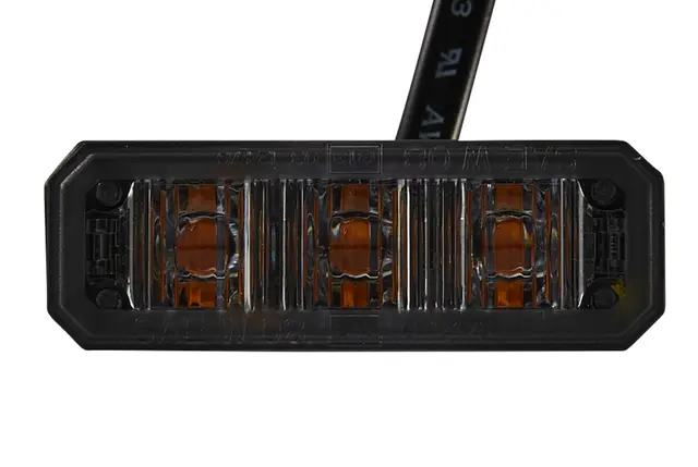WARNING LAMP BST MD12/24 AMBER SET   2XD Hella 