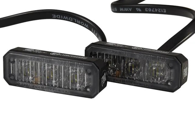 WARNING LAMP BST MD12/24 WHITE SET   2XD Hella 