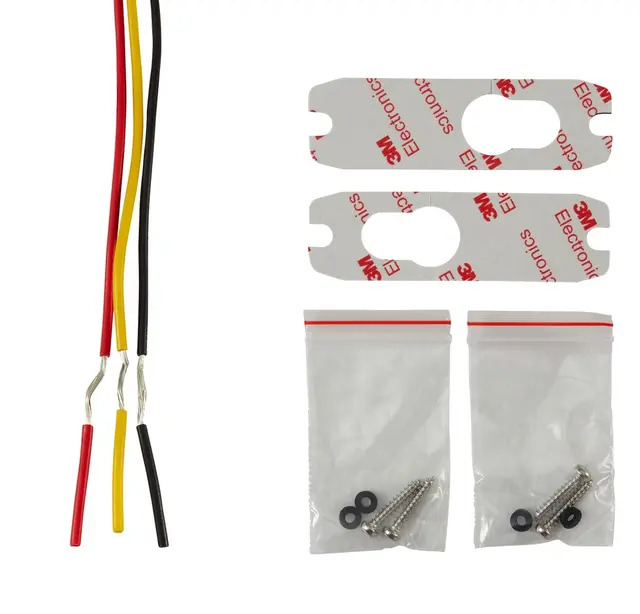 WARNING LAMP BST-S MD12/24 RED SET   2XD Hella 