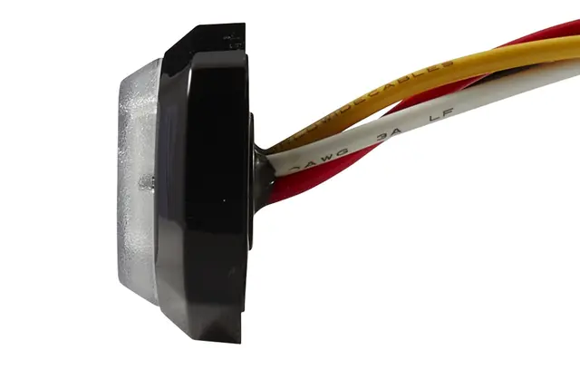 WARNING LAMP BST-S MD12/24 RED SET   2XD Hella 