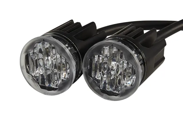WARNING LAMP BST-R MD12/24 BLUE SET  2XD Hella 