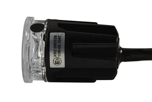 WARNING LAMP BST-R MD12/24 BLUE SET  2XD Hella 
