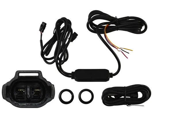 WARNING LAMP BST-R MD12/24 BLUE SET  2XD Hella 