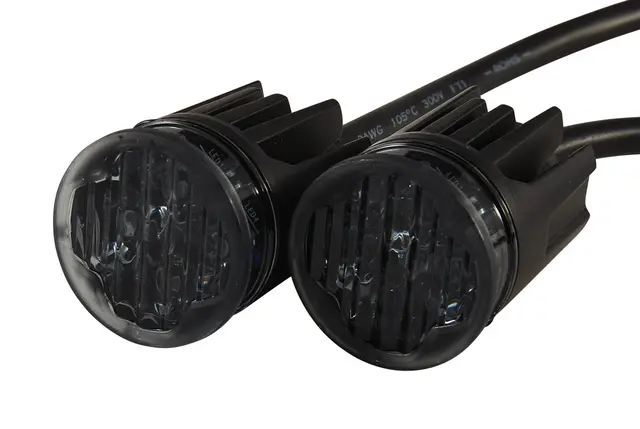WARNING LAMP BST-R MD12/24 BLUE SET  2XD Hella 