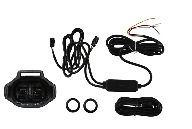 WARNING LAMP BST-R MD12/24 RED SET   2XD Hella 