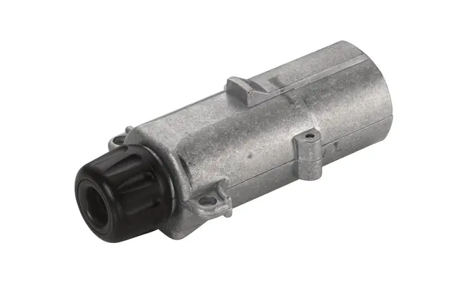Støpsel 7 polet metall m/flatstift tilk. Hella 