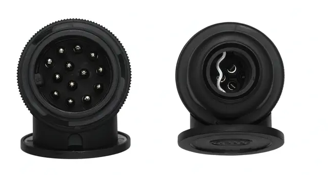 13-pol støpsel DIN V 72 570 Hella 