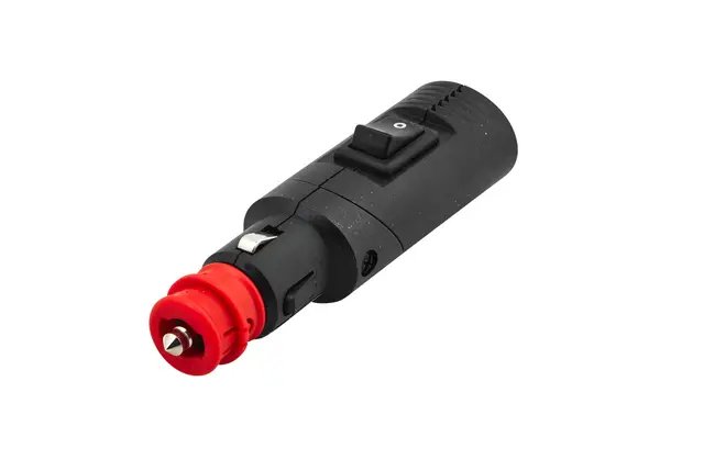 Støpsel ISO 4165/lighter m/bryter Hella 