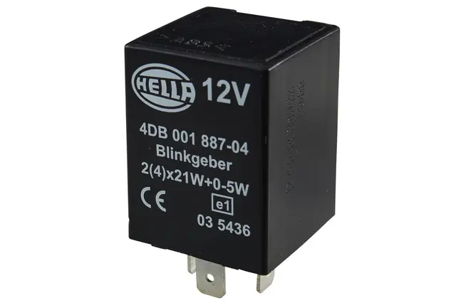 Blinkrele 12V 4pol Hella 