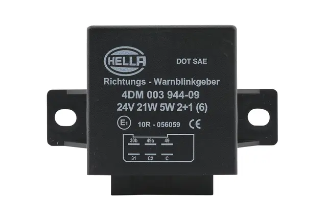 FLASHER EL24V21W5W2+1(6)TP           4DM Hella 
