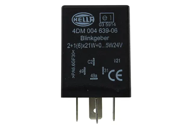 Blinkrele 24V 2+1 (6)x21W+0...5W Hella 