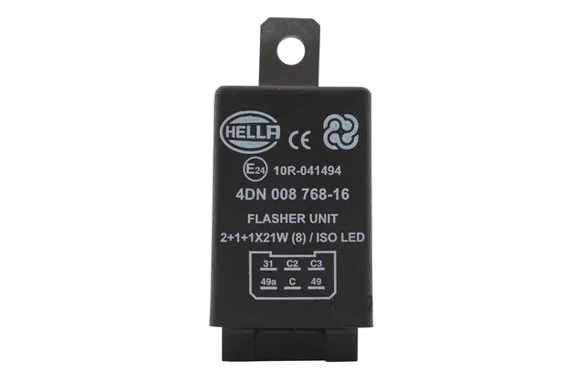LED-FLASHER UNIT 12V 2+1+1           4DN Hella 