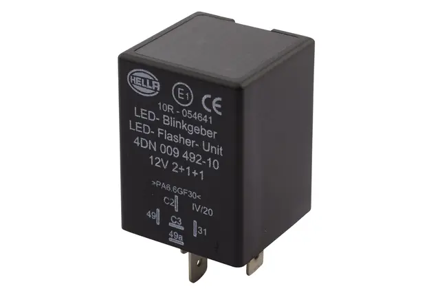 LED FLASHER UNIT EL 12V 2+1+1        4DN Hella 