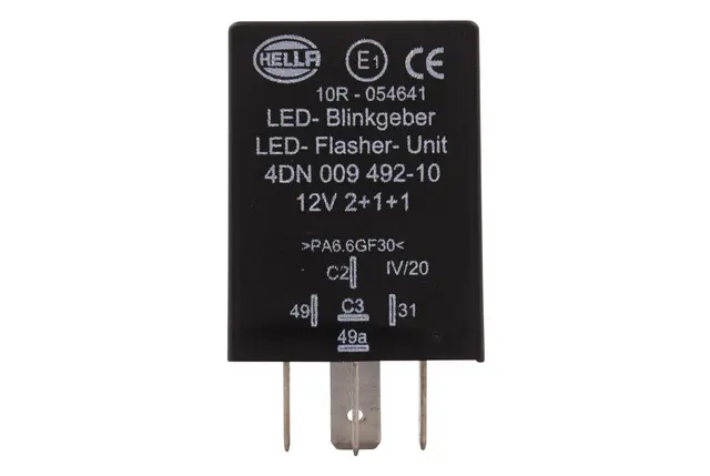 LED FLASHER UNIT EL 12V 2+1+1        4DN Hella 
