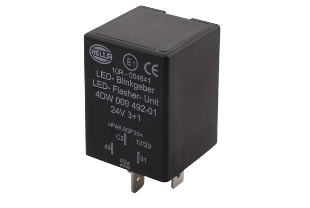 LED Blinklysrele 24v 3+1 Hella 