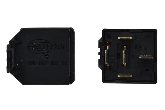 Vekselrele, 24V 10/20A Hella 