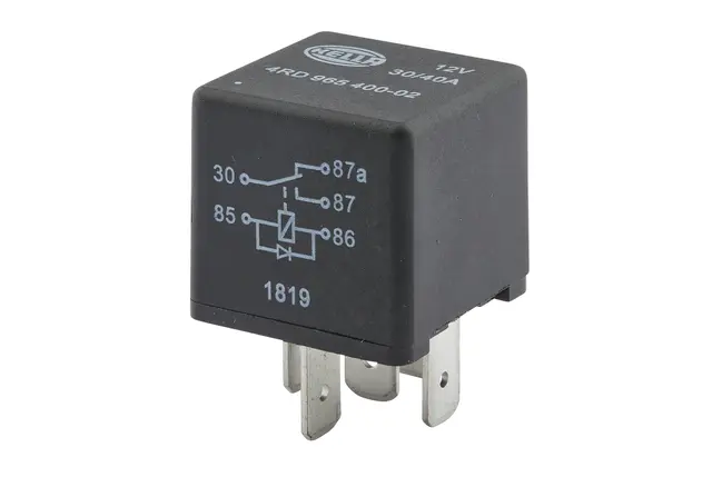 CHANGE OVER  RELAY 12V               4RD Hella 