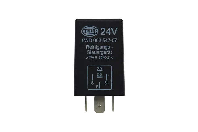 HEADLIGHT CLEANING RELAY 24V         5WD Hella 