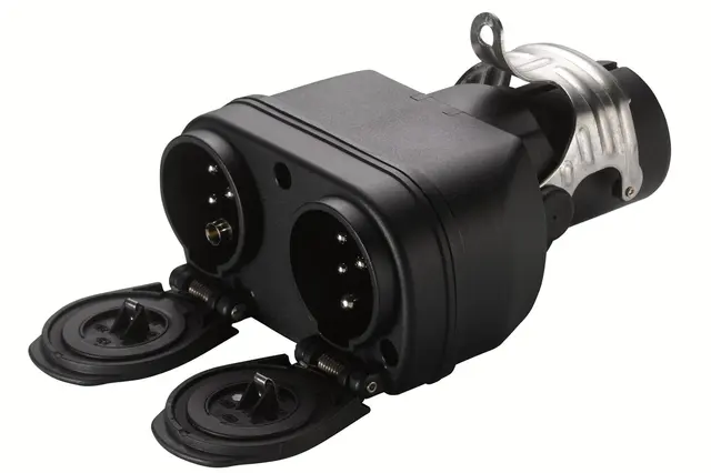 Kortadapter 15 til 2x7 pol. Hella 