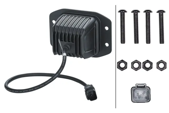 LED CUBE KIT 3.2" FLOOD FLUSH        1FA Hella 