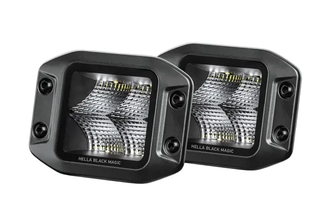 LED CUBE KIT 3.2" FLOOD FLUSH        1FA Hella 