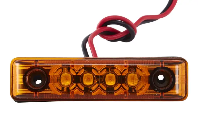 LED sidemarkeringslykt 24v Gul ValueFit Hella 