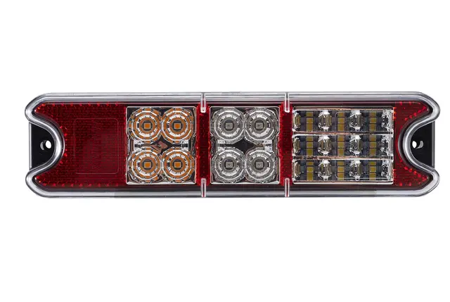 LED multifunksjons baklykt. 12-24v Value Hella 