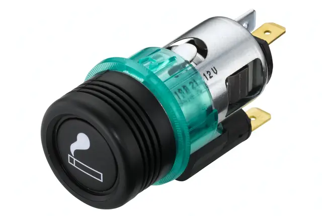 Sigarettenner 12V m/lys Hella 