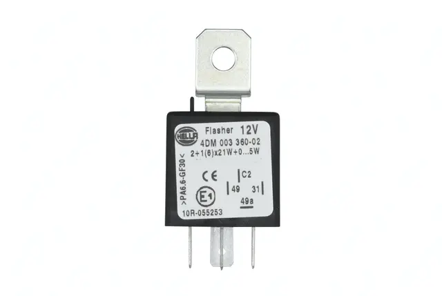 FLASHER UNIT 2+1(6)x21W 12V          4DM Hella 