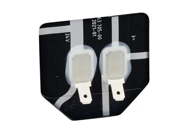 MIRROR GLASS, 24 V GR                9MX Hella 