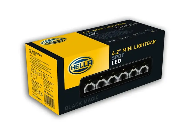 LED MINI LIGHTBAR 6.2" SPOT          1FB Hella 