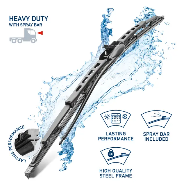 WIPER BLADE CV 26"+22" WITH JET      9XW Hella 