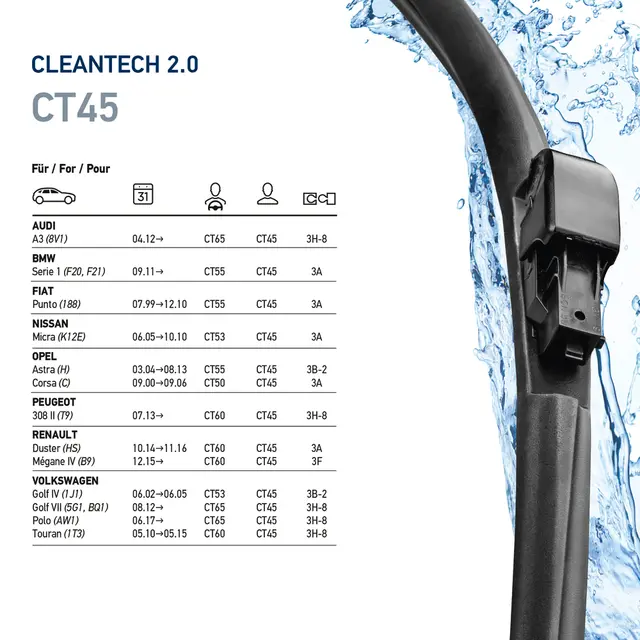 WIPER BLADE FRAMELESS 18             9XW Hella 