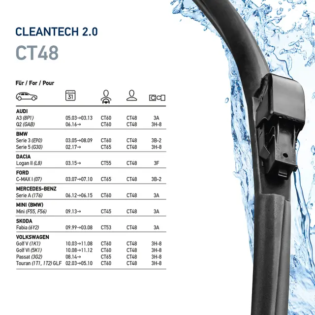 WIPER BLADE FRAMELESS 19             9XW Hella 